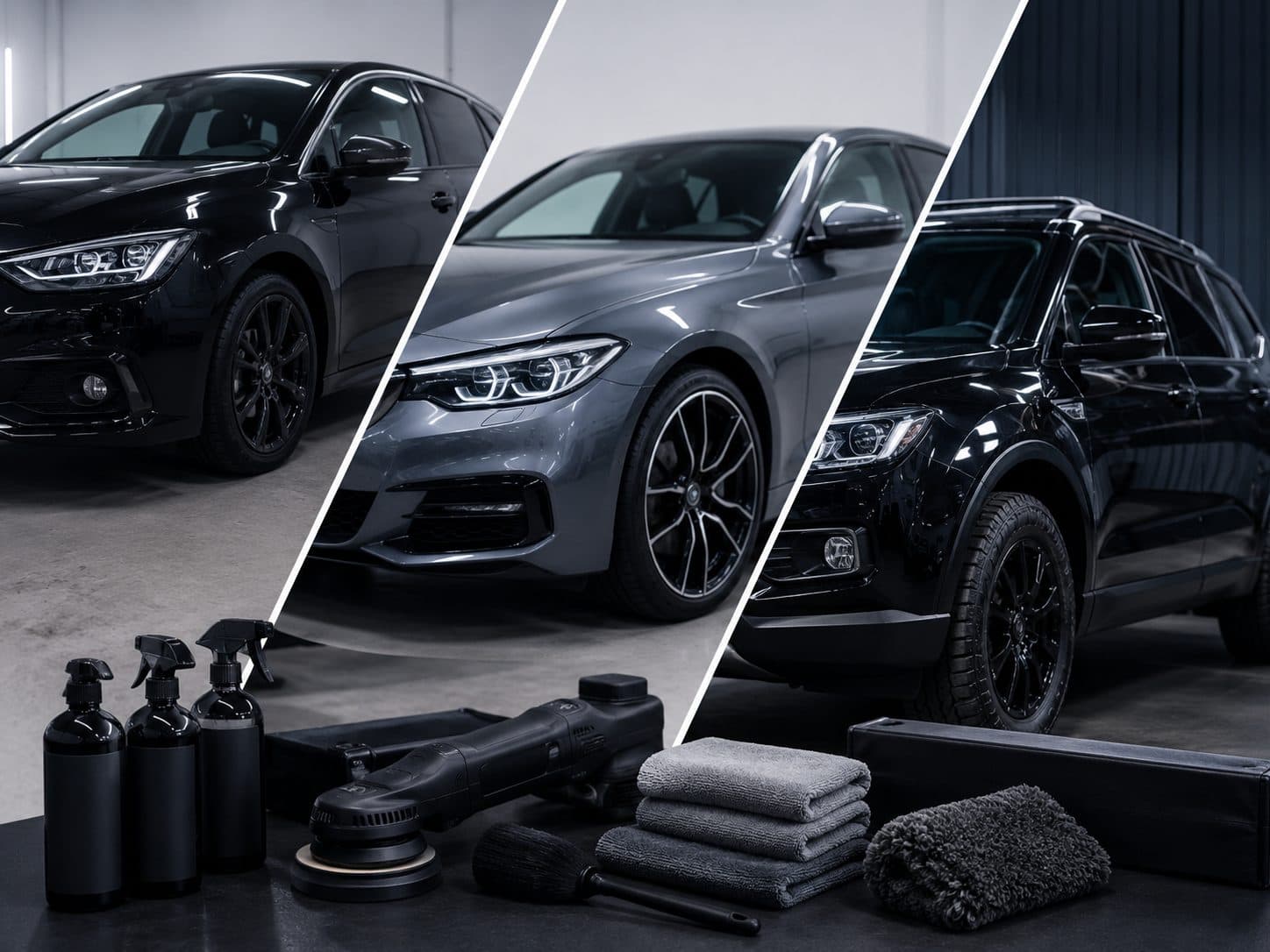 Citadine, berline et SUV traités par Arose Cleaning